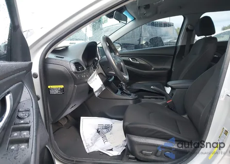 2018 Hyundai Elantra Gt из США, поврежденный, VIN KMHH35LE4JU079757